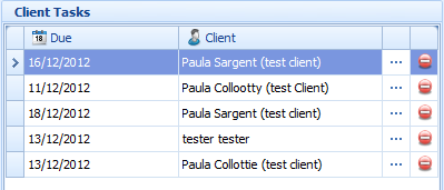 1. Client related tasks
